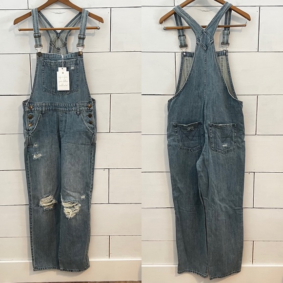 Show Me Your Mumu Oakland Overalls Vintage Indigo. New with tags. Size Small. - Picture 6 of 15